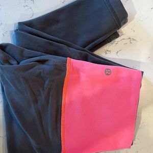 Lululemon reversible leggings Pink/Grey